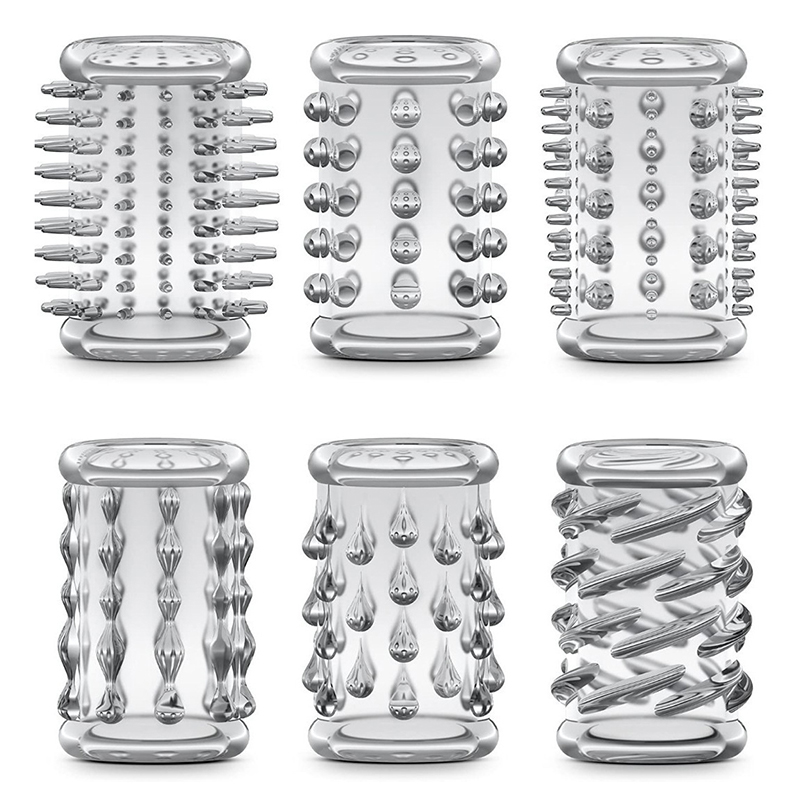 Couple Ring Set - Juego de 6 Anillos para Pene