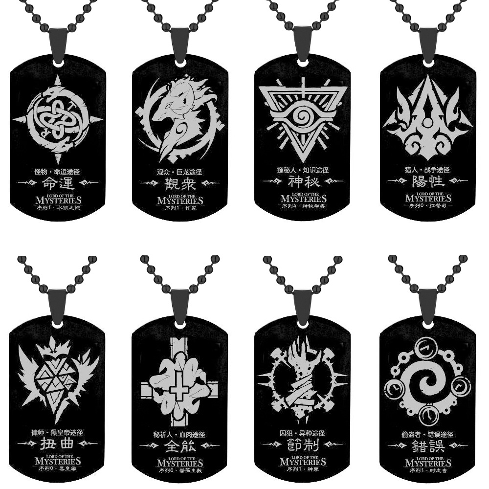 Mens Dog Tag Necklace - Collar con colgante de Etiqueta de
