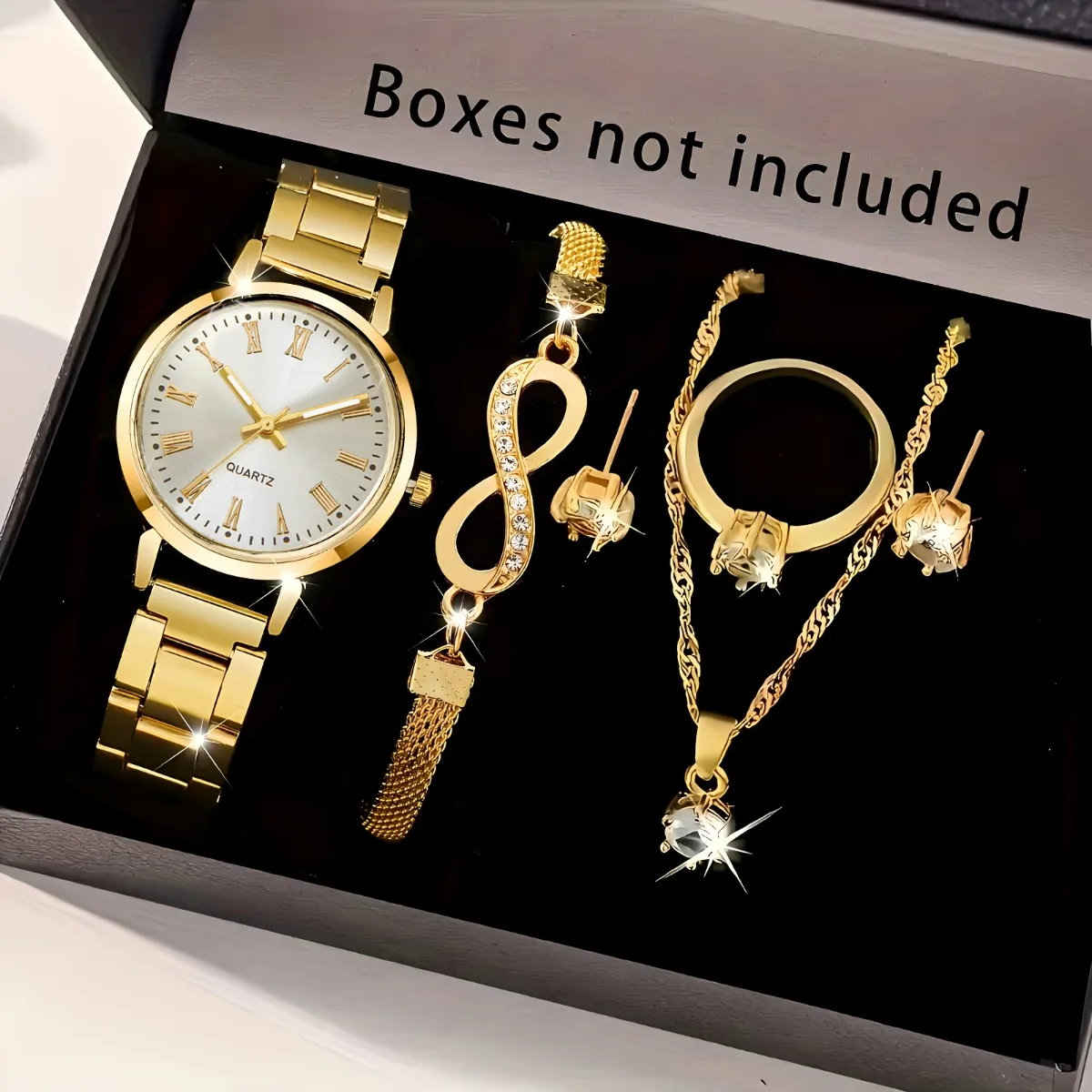Mystery Jewelry Jar Watches - 20266 piezas/set Elegante Reloj de Cuarzo
