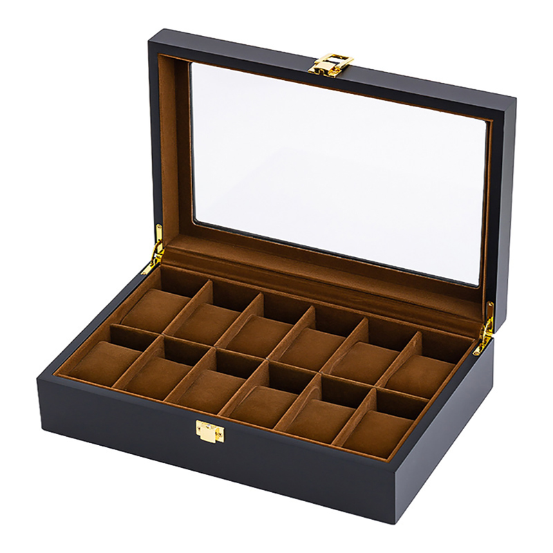 Caja de reloj de madera hecha  - Jewelry Box That Holds Watches reseña y precio