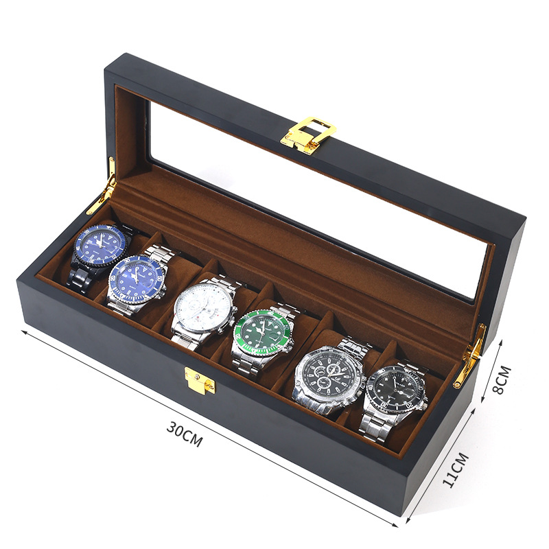 Caja de reloj de madera hecha  - Jewelry Box That Holds Watches reseña y precio