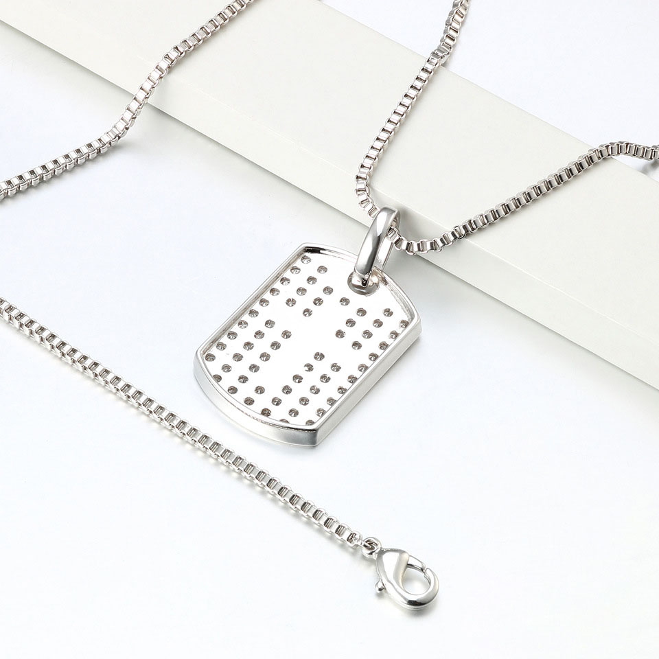 Collar con Colgante VANAXIN Ic - Mens Dog Tag Necklace reseña y precio