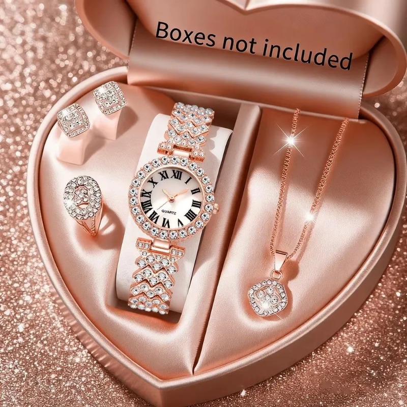 Juego de 5 piezas de reloj de  - Jewelry Watches Luxury reseña y precio