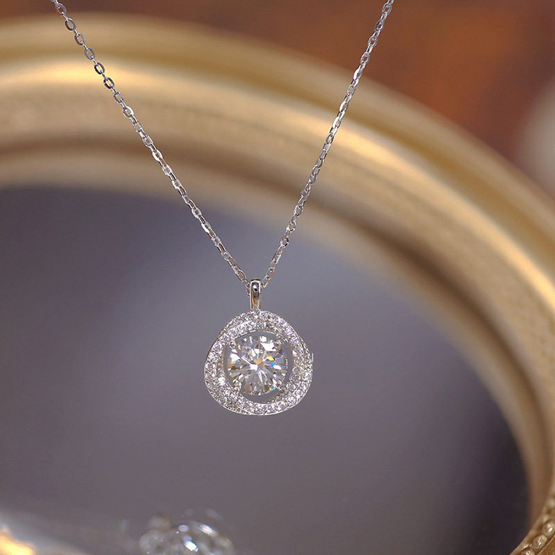 Joyería de plata de ley 925, e - Crystal Choker Necklace reseña y precio