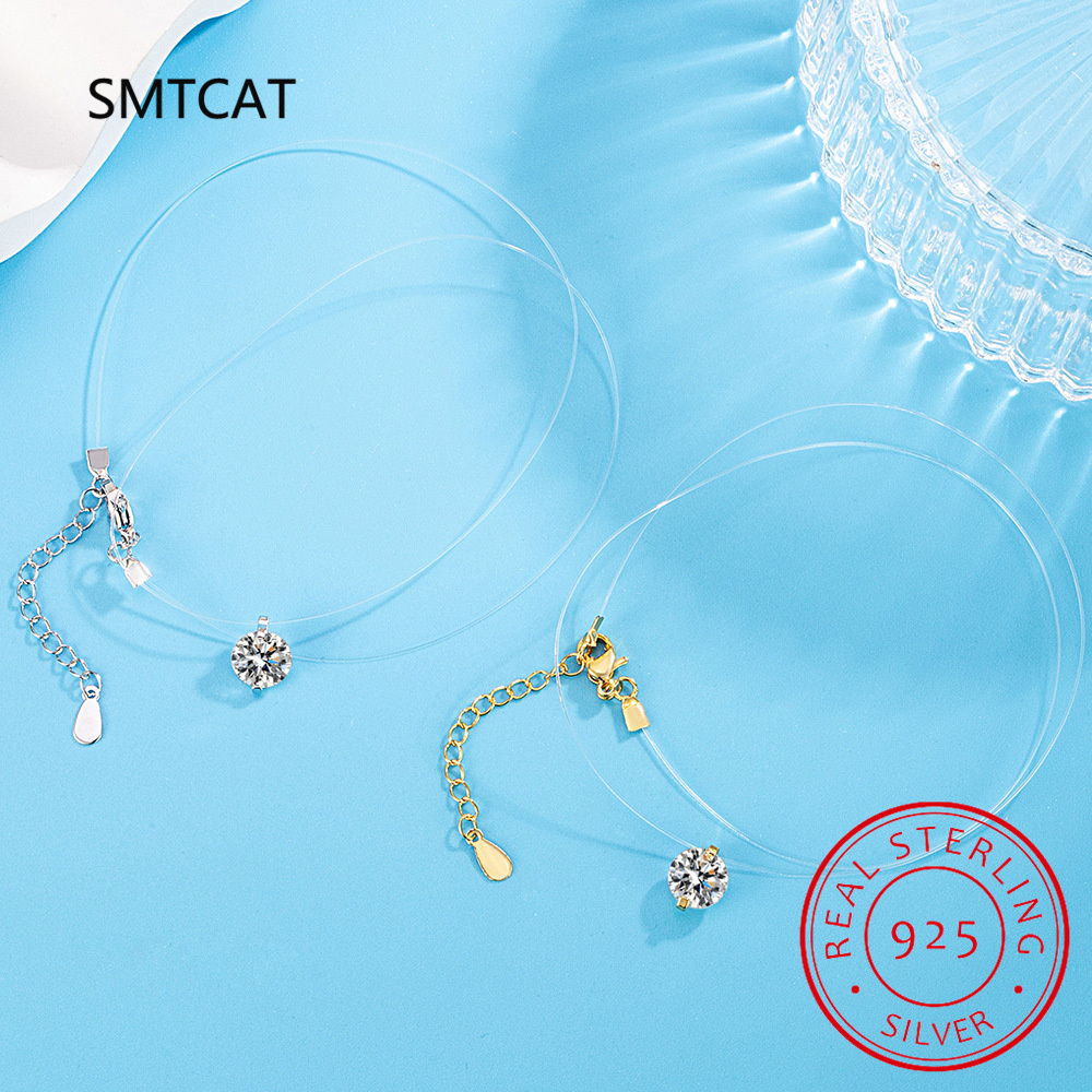Collar de moissanita de Color  - Crystal Choker Necklace reseña y precio