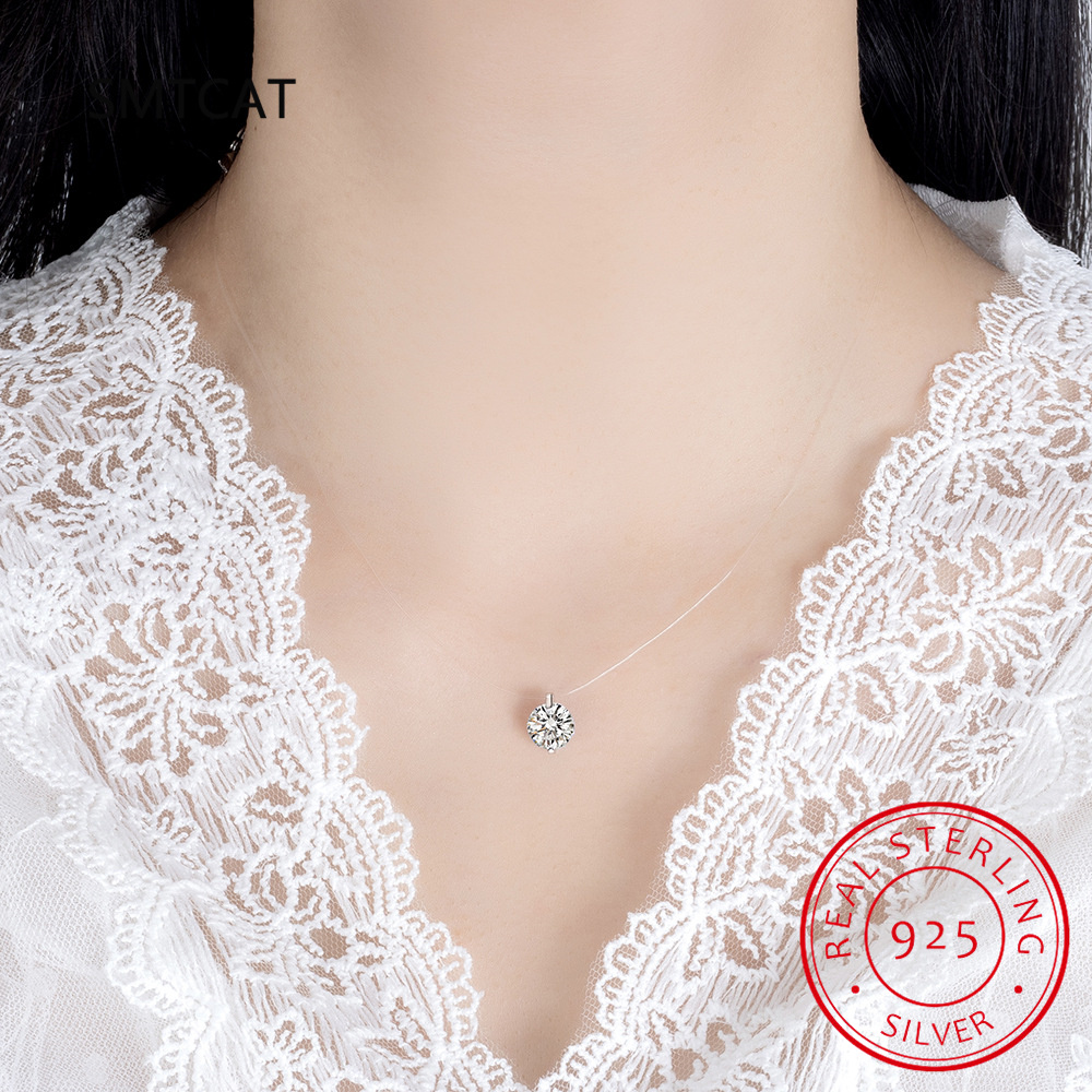 Collar de moissanita de Color  - Crystal Choker Necklace reseña y precio