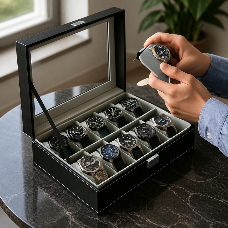 Caja Organizadora de Joyas y R - Jewelry Box That Holds Watches reseña y precio