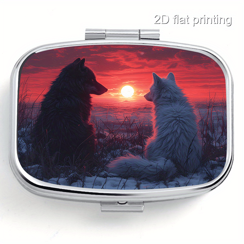 Caja de pastillas portátil de  - Wolf Jewelry & Watches Tampa reseña y precio