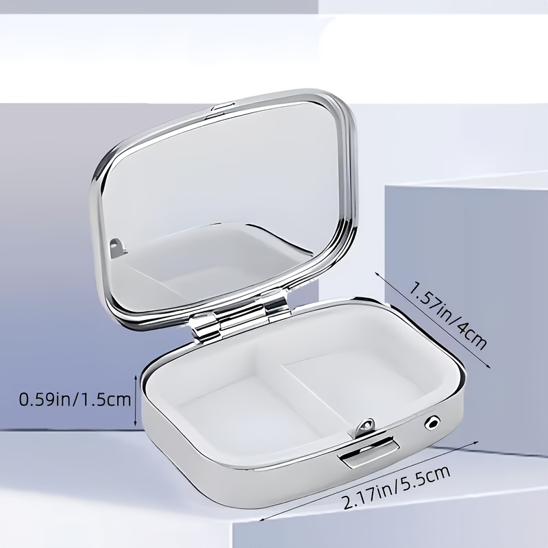Caja de pastillas portátil de  - Wolf Jewelry & Watches Tampa reseña y precio