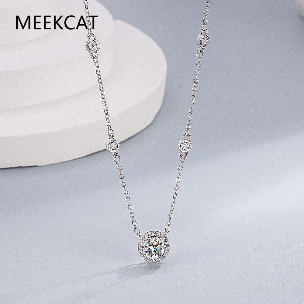 Collares de Moissanita de 1/2/ - Crystal Choker Necklace reseña y precio