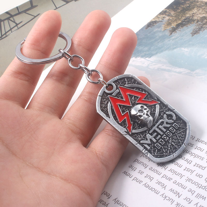 Juego Metro Exodus 2033 collar - Mens Dog Tag Necklace reseña y precio