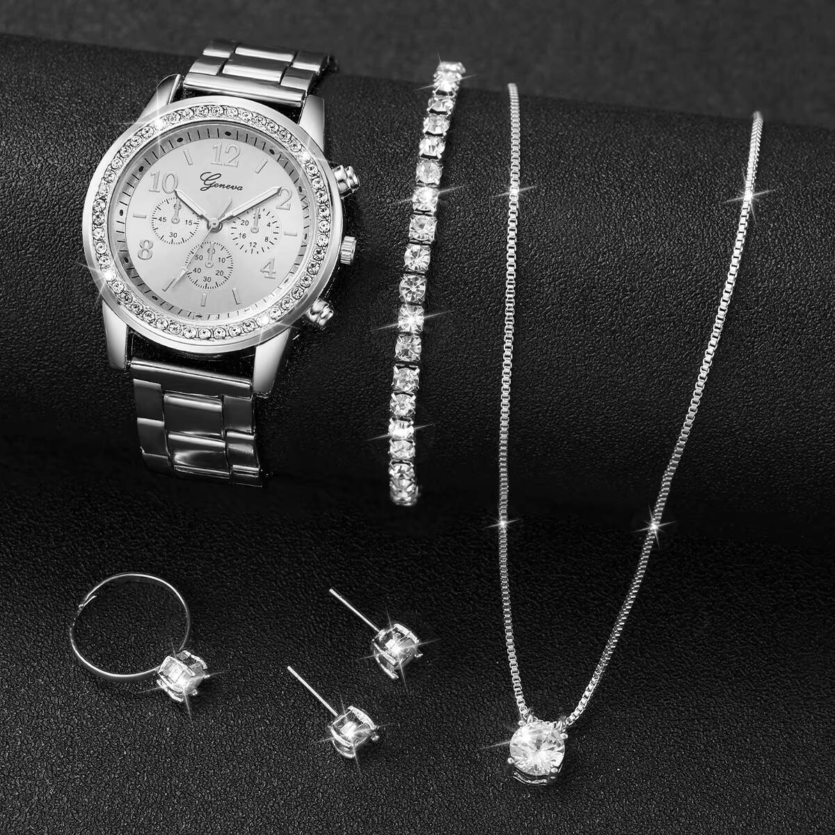 Juego de 6 relojes de pulsera  - Mystery Jewelry Jar Watches reseña y precio