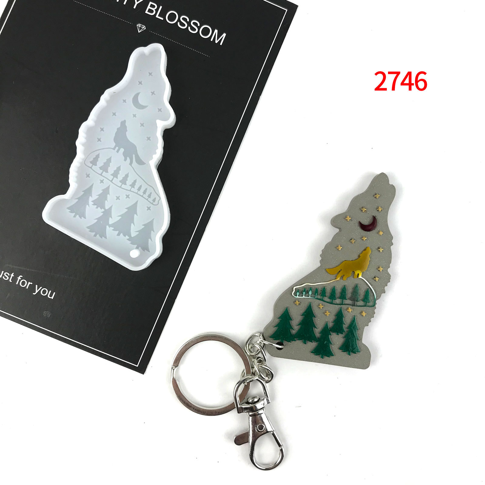Molde de resina epoxi en forma - Wolf Jewelry & Watches Tampa reseña y precio