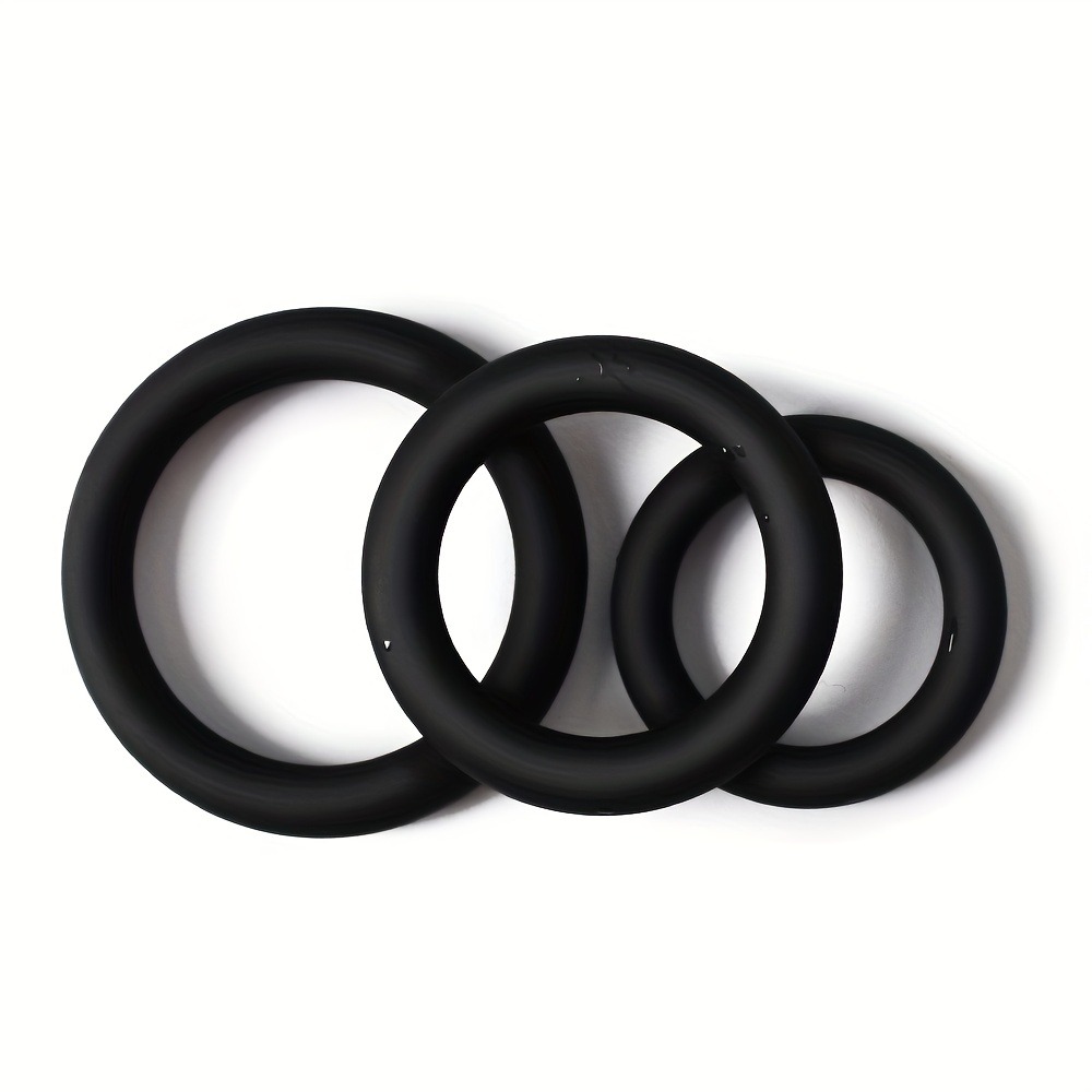 Juego de 3 anillos de silicona - Couple Ring Set reseña y precio