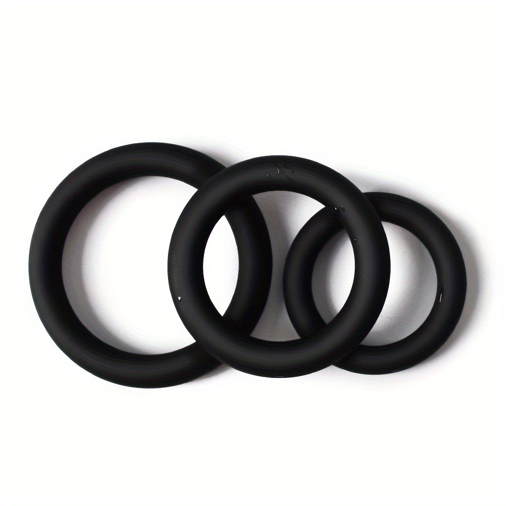 Juego de 3 anillos de silicona - Couple Ring Set reseña y precio