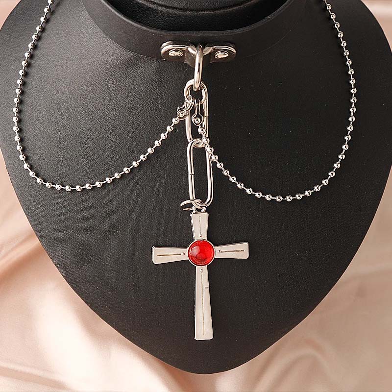 Collar de cristal rojo de Rosa - Crystal Choker Necklace reseña y precio