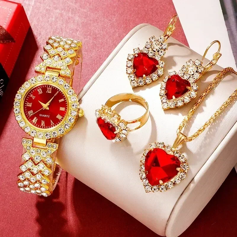 Reloj de lujo dorado para muje - Jewelry Watches Luxury reseña y precio