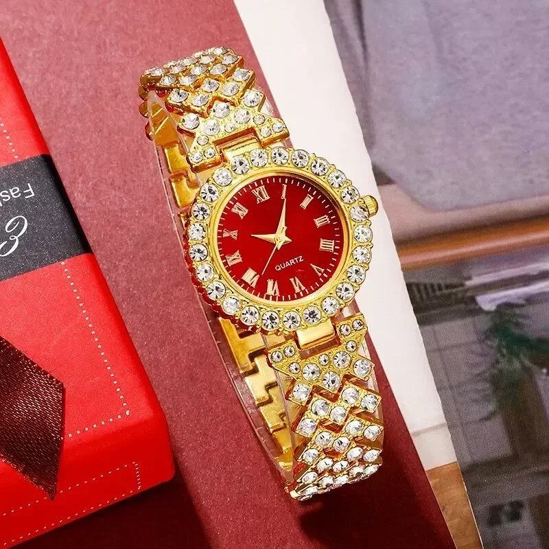 Reloj de lujo dorado para muje - Jewelry Watches Luxury reseña y precio