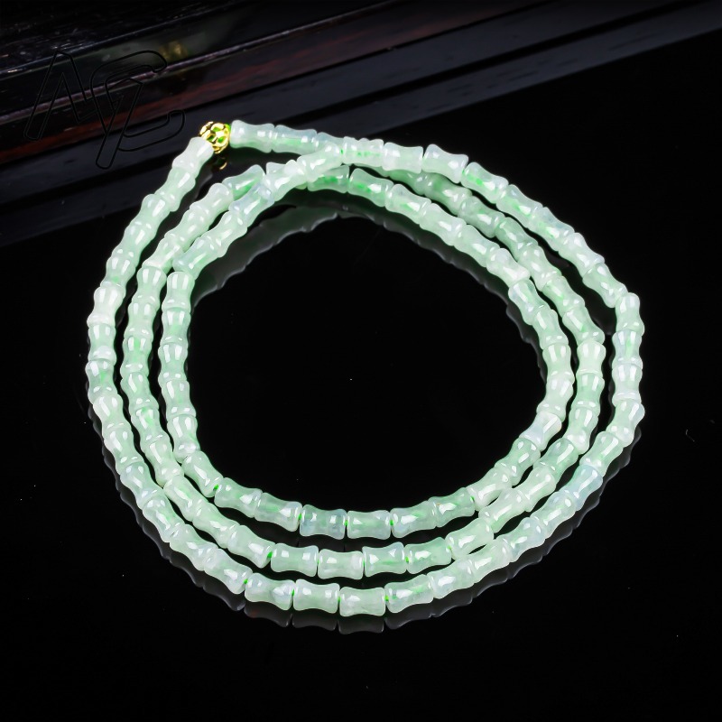 Nuevo Collar de Bambú de Jade  - Jewelry & Watches Company reseña y precio