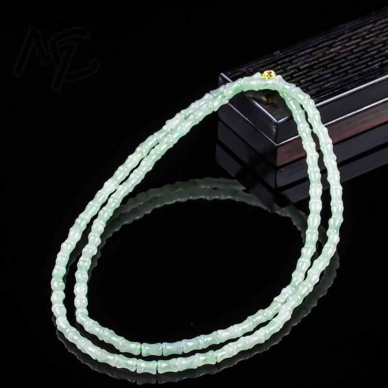 Nuevo Collar de Bambú de Jade  - Jewelry & Watches Company reseña y precio