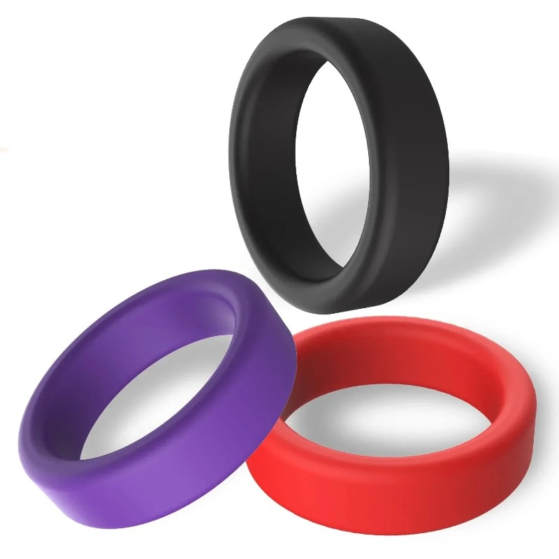 Juego de 3 Anillos de Silicona - Couple Ring Set reseña y precio