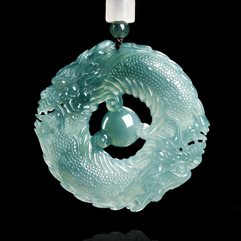 Colgante de Jadeíta Natural co - Jewelry & Watches Company reseña y precio