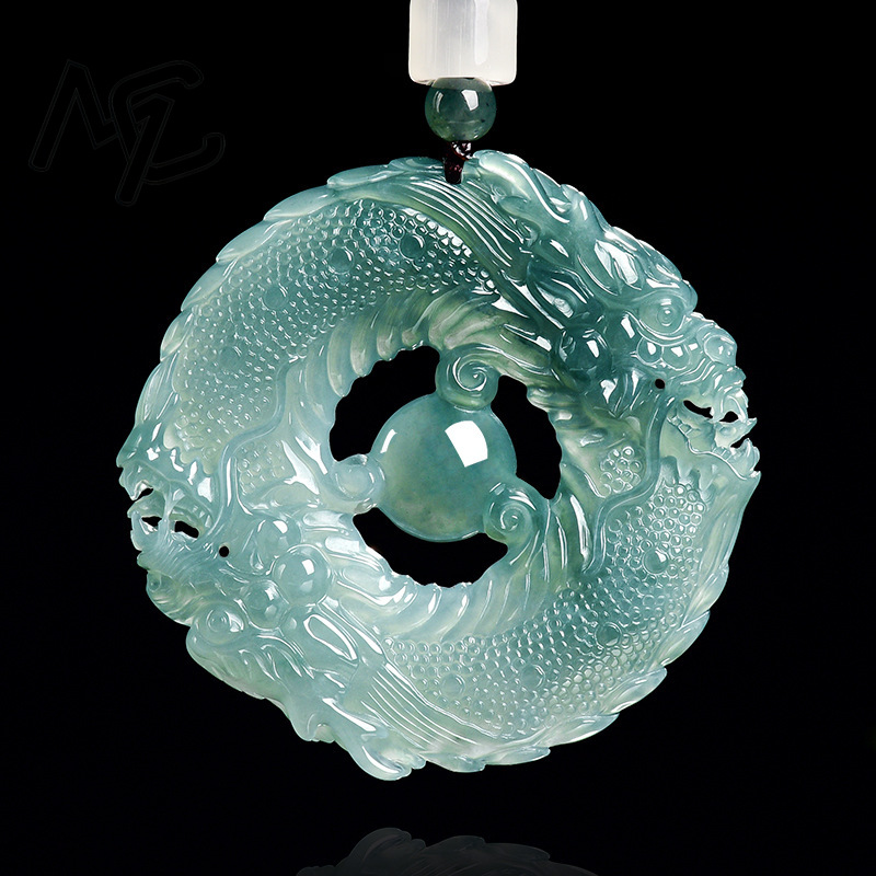 Colgante de Jadeíta Natural co - Jewelry & Watches Company reseña y precio