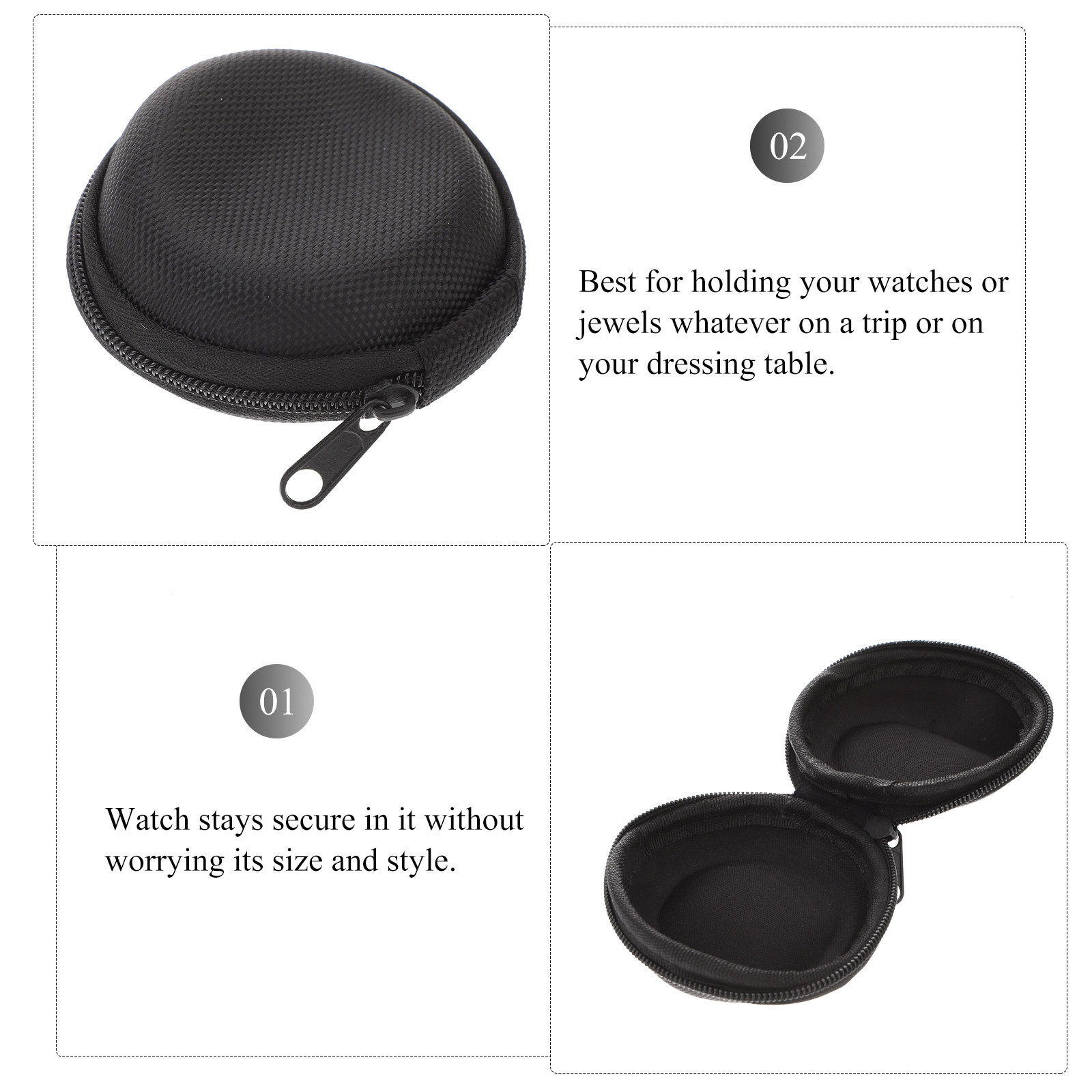 Estuche de Viaje Portátil para - Jewelry Box That Holds Watches reseña y precio