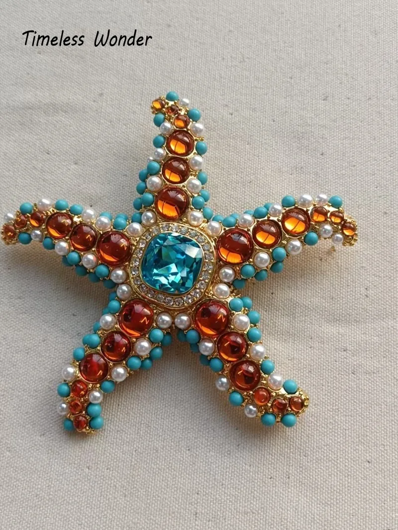 Broche de estrella de mar de c - Vintage Brooch Pin reseña y precio