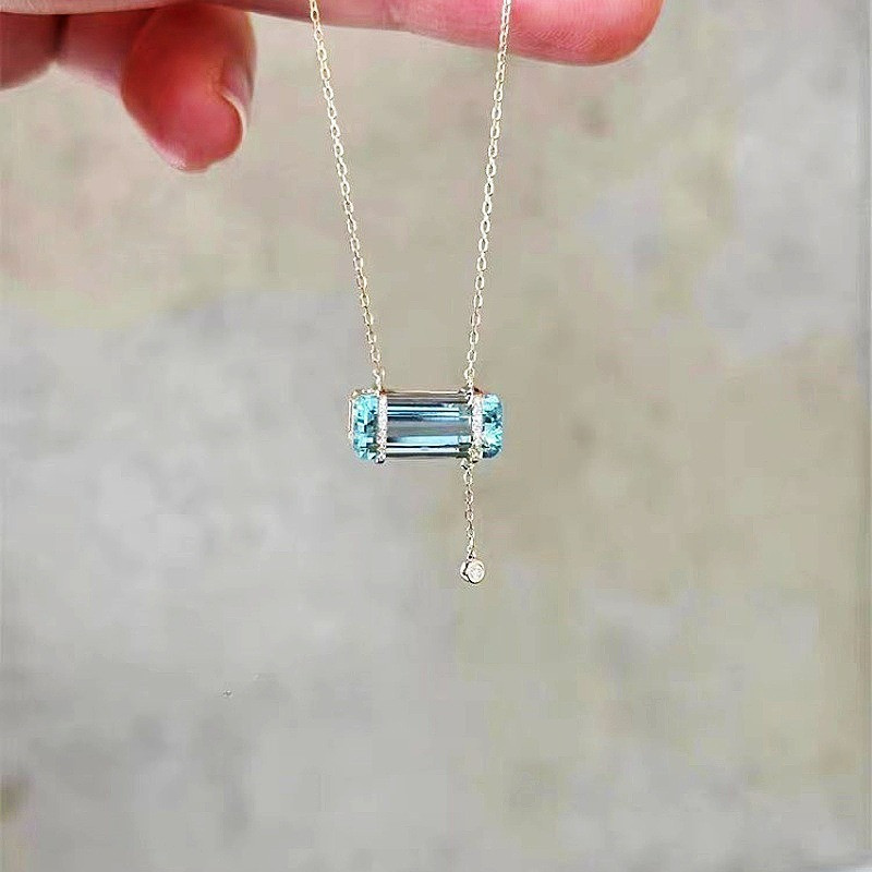Collar con colgante de circoni - Crystal Choker Necklace reseña y precio
