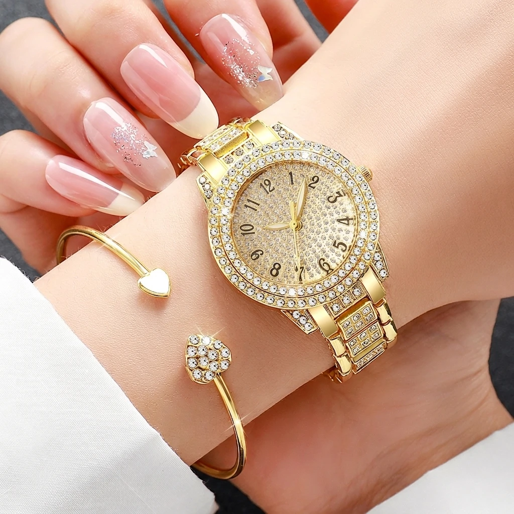 Set de 6 Relojes de Mujer con  - Jewelry Watches Luxury reseña y precio