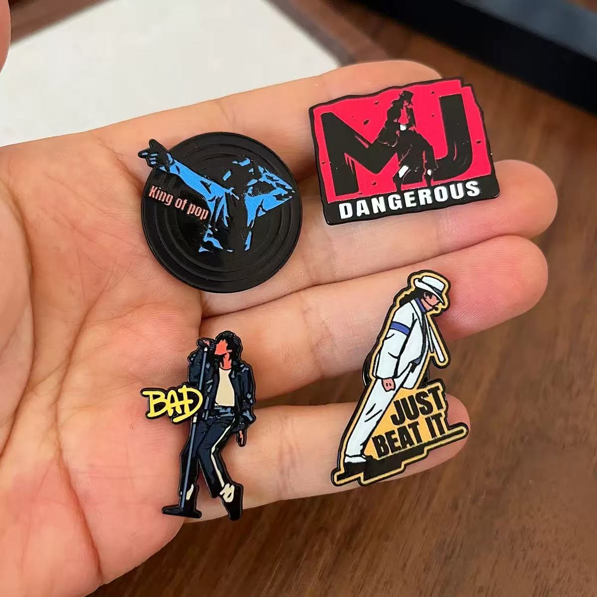 Juego de 4 Broches de Metal Es - Vintage Brooch Pin reseña y precio