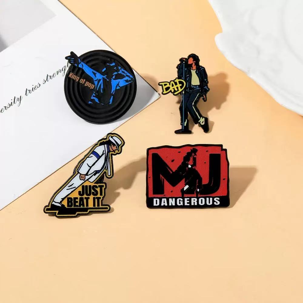 Juego de 4 Broches de Metal Es - Vintage Brooch Pin reseña y precio
