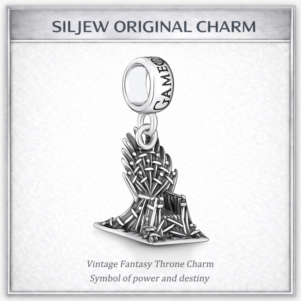 SilJew Abalorio de Plata 925 c - Wolf Jewelry & Watches Tampa reseña y precio