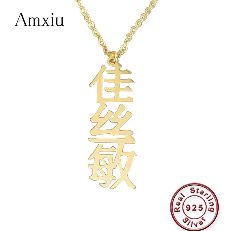 Amxiu-colgante de Plata de Ley - Mens Dog Tag Necklace reseña y precio