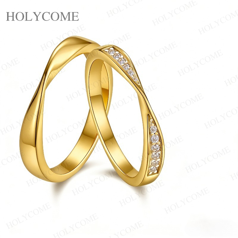 Anillos de Pareja de Moissanit - Couple Ring Set reseña y precio