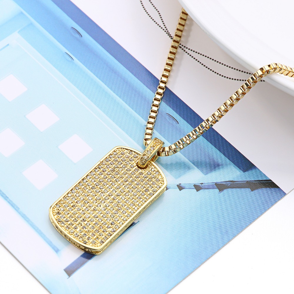 VANAXIN-collar con colgante pa - Mens Dog Tag Necklace reseña y precio