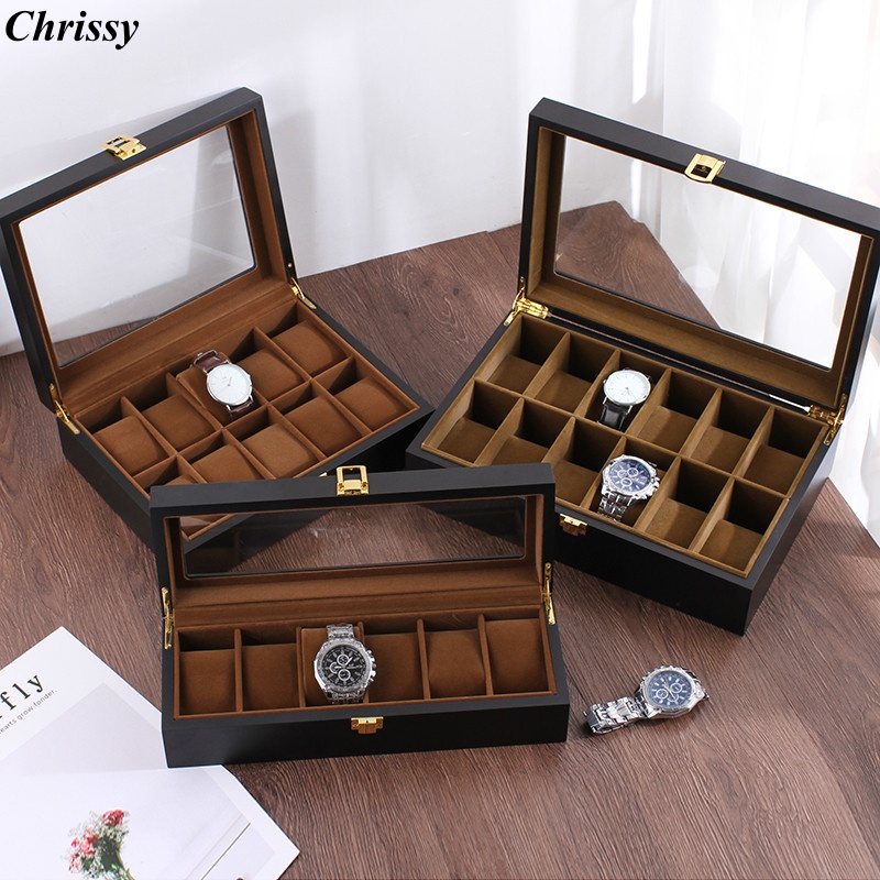 Cajas de reloj de madera hecha - Jewelry Box That Holds Watches reseña y precio
