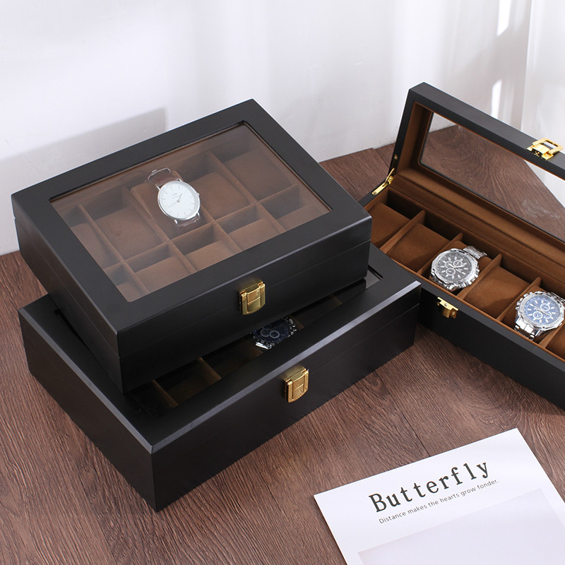 Cajas de reloj de madera hecha - Jewelry Box That Holds Watches reseña y precio