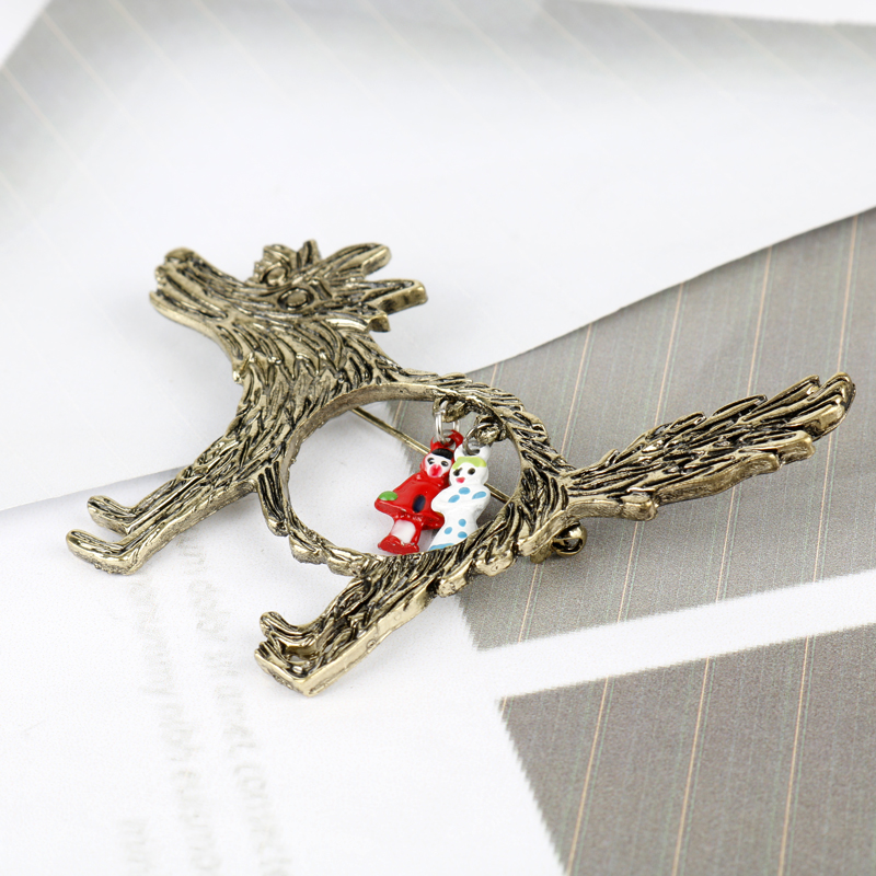 Broche Vintage de Lobo y bebés - Vintage Brooch Pin reseña y precio
