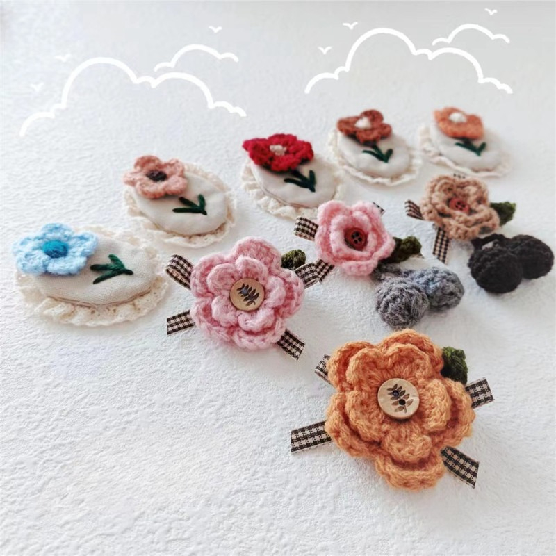 Broche de flor de hilo tejido  - Vintage Brooch Pin reseña y precio