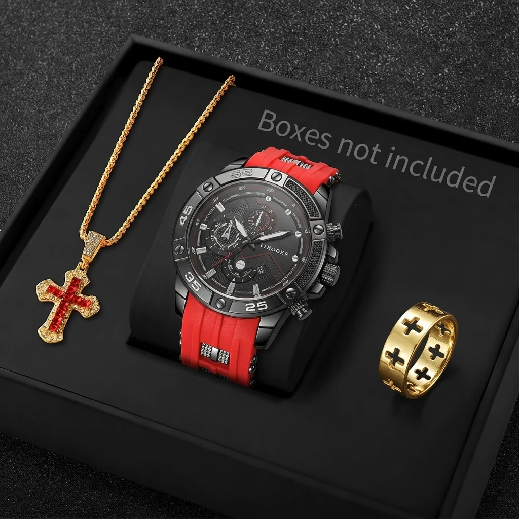 Juego de 3 Relojes Deportivos  - Mystery Jewelry Jar Watches reseña y precio