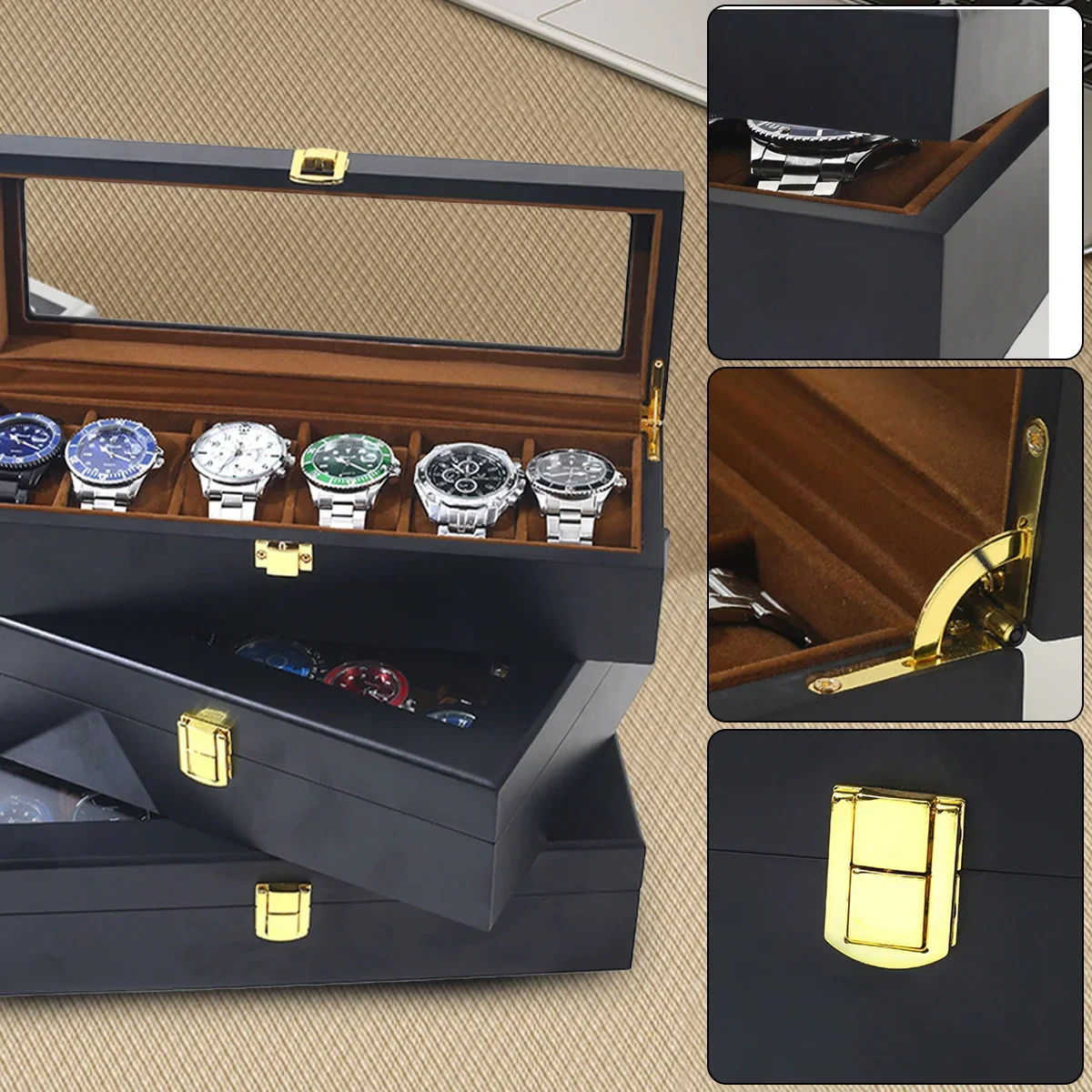 Cajas de Relojes de Madera de  - Jewelry Box That Holds Watches reseña y precio