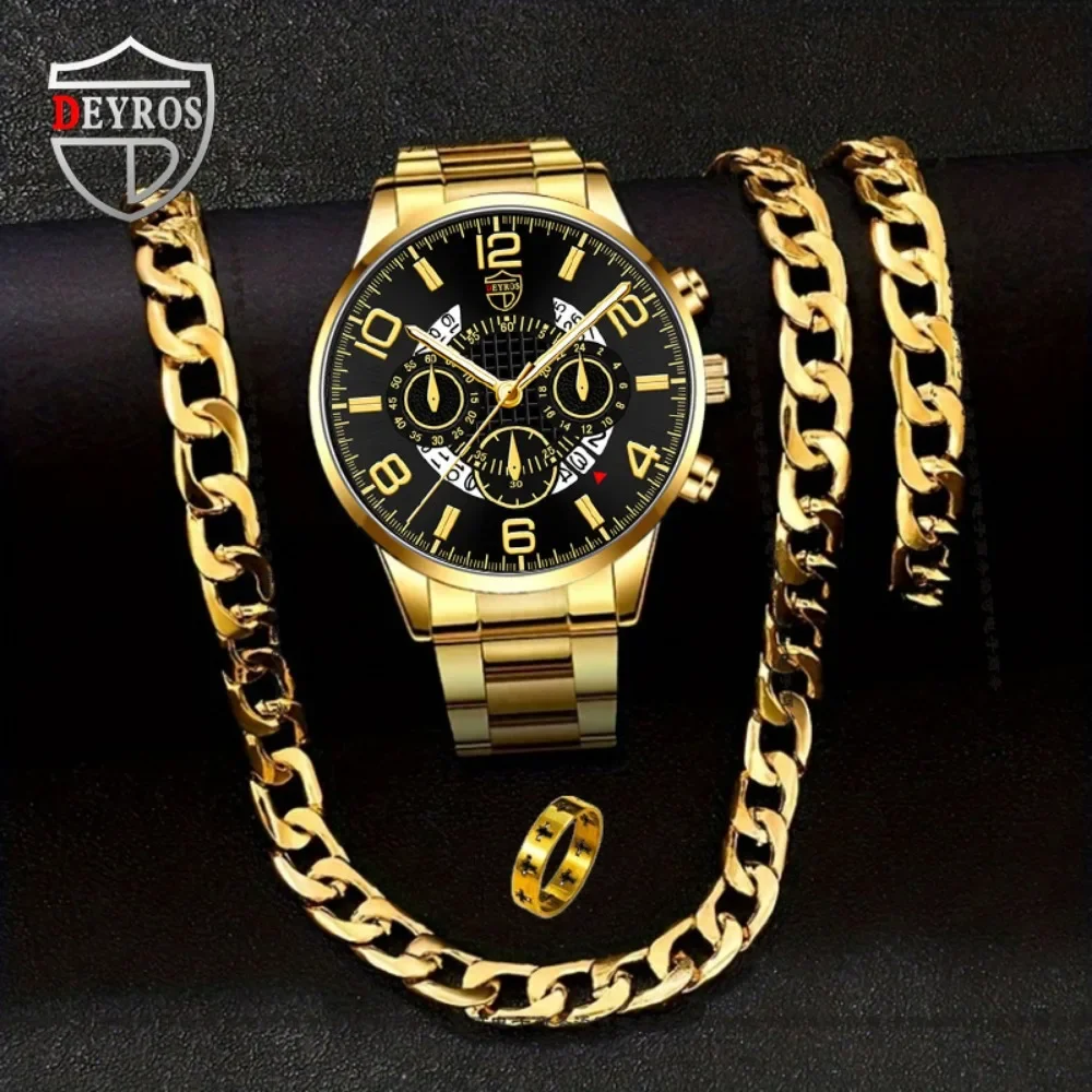 4 unids/set de reloj informal  - Best Jewelry Watches reseña y precio