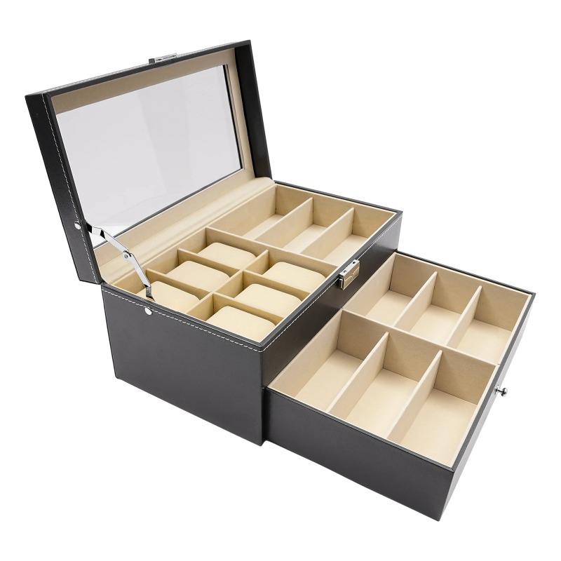 para guardar gafas, relojes, a - Jewelry Box That Holds Watches reseña y precio